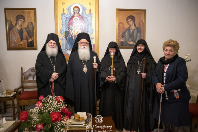 Ρασοφορία νέας Μοναχής στην Μονή Ταξιαρχών Πηλίου