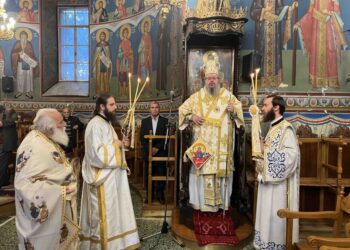 Ε’ Κυριακή των Νηστειών στον Ιερό Ναού του Αγίου Γεωργίου Πυργετού