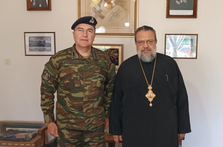 Στον Μητροπολίτη Μεσσηνίας ο νέος Διοικητής ΔΙΚΕ Πελοποννήσου