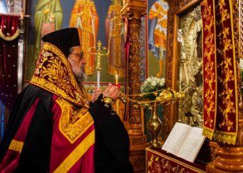 Ο Ακάθιστος Ύμνος στην Ιερά Μητρόπολη Μεσσηνίας