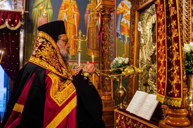 Ο Ακάθιστος Ύμνος στην Ιερά Μητρόπολη Μεσσηνίας