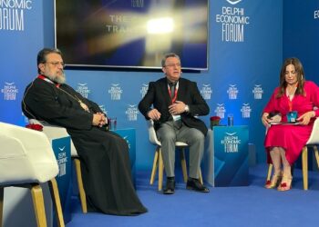 Ο Μεσσηνίας Χρυσόστομος στο 9o Delphi Economic Forum