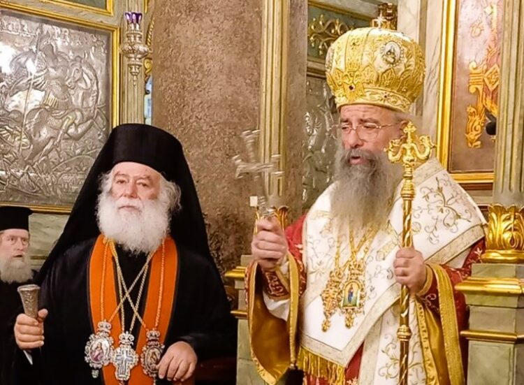 ΕΝΤΕΤΑΛΜΕΝΟΣ ΠΑΤΡΙΑΡΧΙΚΟΣ ΕΠΙΤΡΟΠΟΣΕΙΣ ΤΗΝ ΑΡΤΙΣΥΣΤΑΤΟΝ ΙΕΡΑΝ ΕΠΙΣΚΟΠΗΝ ΡΟΥΑΝΤΑΣ