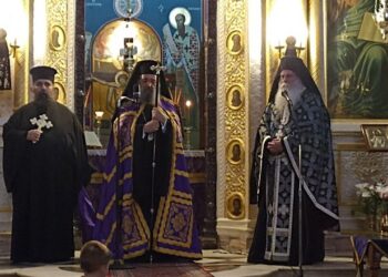 Ὁ Κατανυκτικός Ἑσπερινός τῆς Γ’ Κυριακῆς τῶν Νηστειῶν, στήν Πάτρα