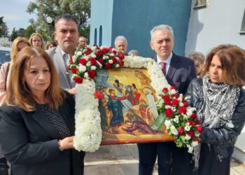 Η εορτή της Αναστάσεως του Λαζάρου στο Νέο Κοιμητήριο Λαρίσης