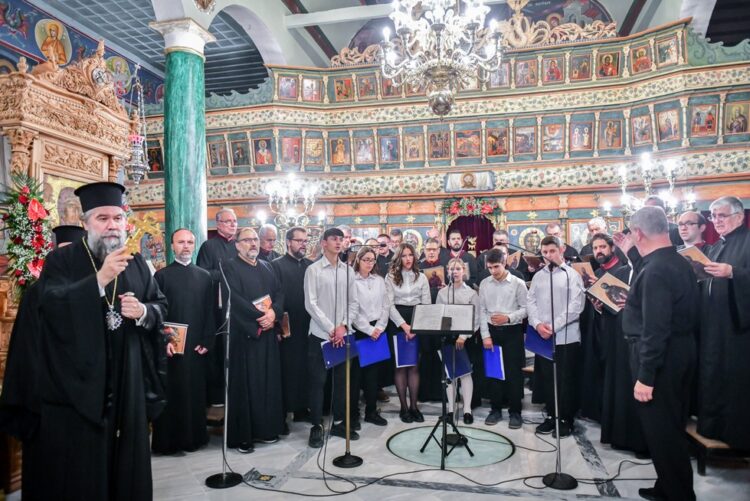 Μυσταγωγική εκδήλωση με επίκαιρους ύμνους  στην Εκκλησία των Σερρών
