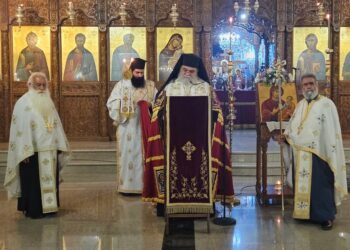 Η Ακολουθία του Ακαθίστου Ύμνου στην Ι. Μ. Ταμασού