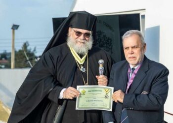 Το Σώμα Προσκόπων Κύπρου τίμησε τον Μητροπολίτη Ταμασού και Ορεινής