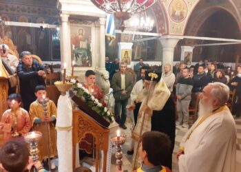 Η Δ’ Στάση των Χαιρετισμών στο Φιλότι της Νάξου