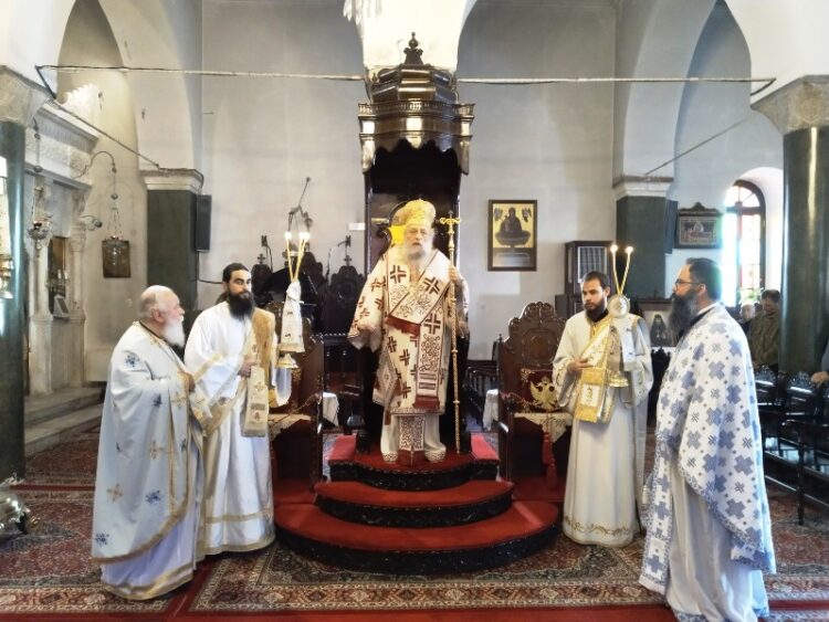 Η Δ’ Κυριακή των Νηστειών στον Μητροπολιτικό Ναό της Νάξου