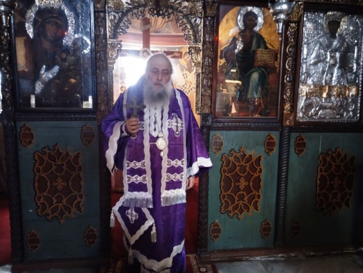 Προηγιασμένη Θεία Λειτουργία στην Ι.Μ. Χρυσοστόμου Νάξου