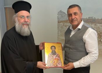 Επίσκεψη Μητροπολίτου Τρίκκης στον Περιφερειάρχη Θεσσαλίας
