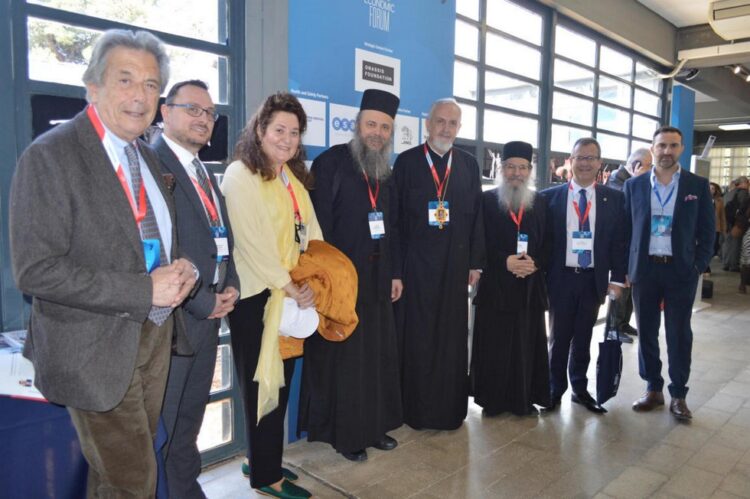 Ο Μητροπολίτης Γέρων Χαλκηδόνος στο 9ο Οικονομικό Φόρουμ των Δελφών