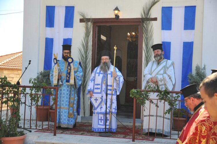 Επέτειος Σφαγής 1822 στην Ιερά Μονή  Αγίου Μηνά Νεοχωρίου Χίου