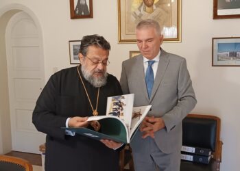 Στον Μητροπολίτη Μεσσηνίας ο Πρόεδρος του Πολεμικού Μουσείου Αθηνών