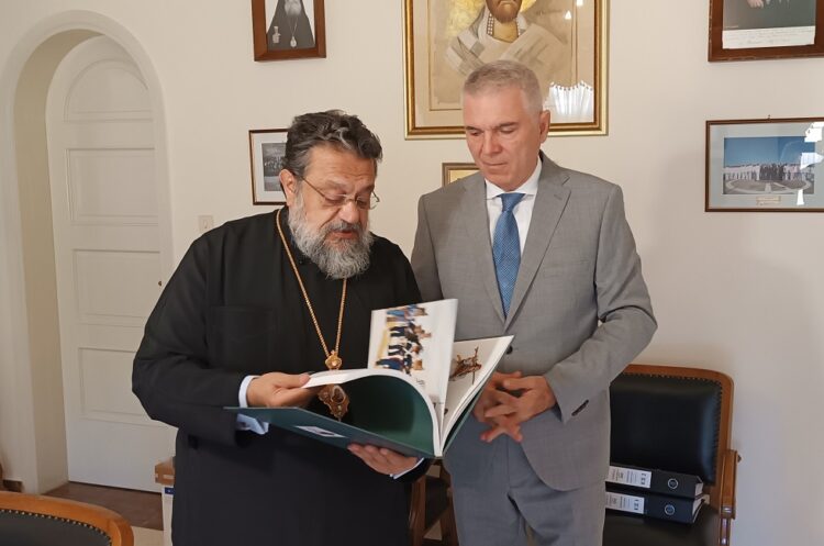 Στον Μητροπολίτη Μεσσηνίας ο Πρόεδρος του Πολεμικού Μουσείου Αθηνών