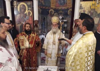 Ιερά Αγρυπνία στον Ναό της Αγίας Θεοδώρας στην Άρτα