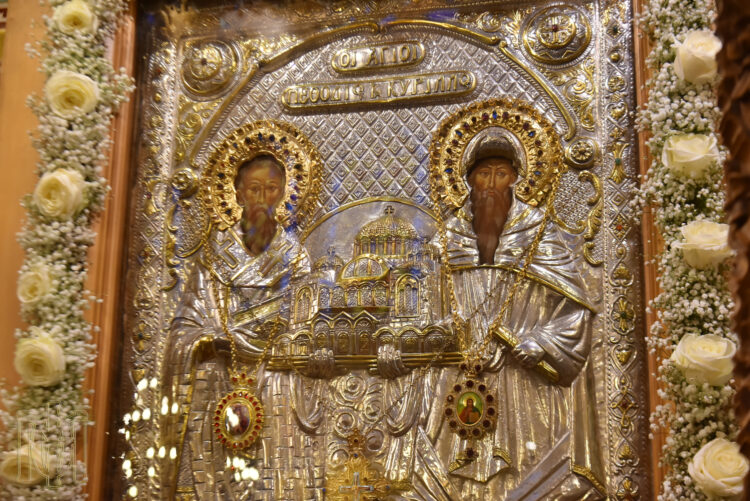 ΠΑΝΗΓΥΡΙΚΟΣ ΕΟΡΤΑΣΜΟΣ ΤΩΝ ΘΕΣΣΑΛΟΝΙΚΕΩΝ ΑΓΙΩΝ ΚΥΡΙΛΛΟΥ ΚΑΙ ΜΕΘΟΔΙΟΥ