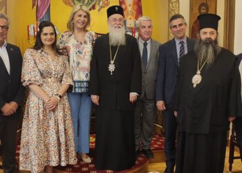 Κλιμάκιο της Ν.Δ. στον Μητροπολίτη Κορίνθου