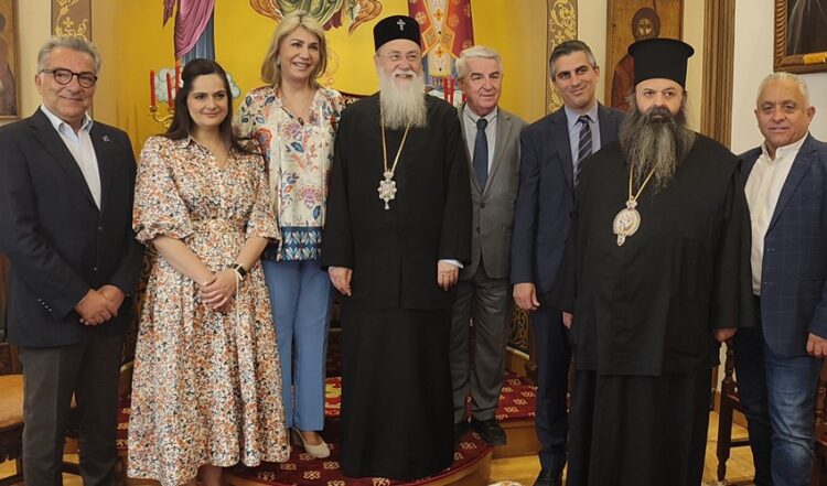 Κλιμάκιο της Ν.Δ. στον Μητροπολίτη Κορίνθου