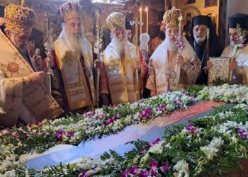 Η εορτή του Αγίου Οσιομάρτυρος Εφραίμ του νέου στην Ιερά Μονή του