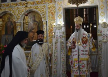 Φθιώτιδος Συμεών: «Οι άγιοι της Εκκλησίας μας μαρτυρούν την Ανάσταση του Χριστού»