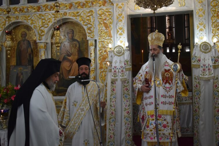 Φθιώτιδος Συμεών: «Οι άγιοι της Εκκλησίας μας μαρτυρούν την Ανάσταση του Χριστού»