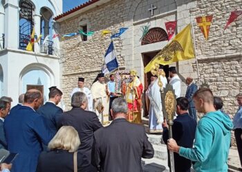 Η εορτή του Αγίου Ιωάννου του Θεολόγου στον Αριστομένη Μεσσηνίας