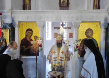 Η ΜΝΗΜΗ ΤΟΥ ΑΓΙΟΥ ΙΕΡΟΜΑΡΤΥΡΟΣ ΘΕΡΑΠΟΝΤΟΣ ΤΟΥ ΘΑΥΜΑΤΟΥΡΓΟΥ ΣΤΗΝ ΟΜΩΝΥΜΗ Ι. ΜΟΝΗ ΓΑΛΑΤΑΚΙΟΥ