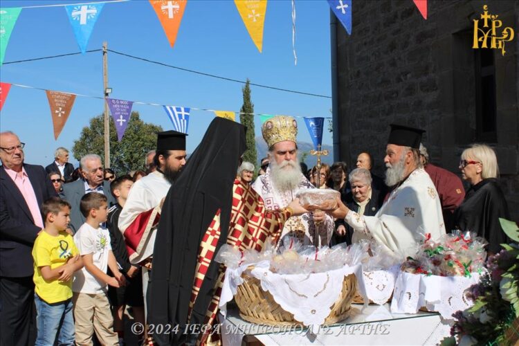 Πανηγύρισε τον Άγιο Γεώργιο η Ενορία Ζυγού Άρτης