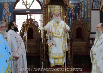 Κυριακή του Παραλύτου στην Μητρόπολη Άρτης