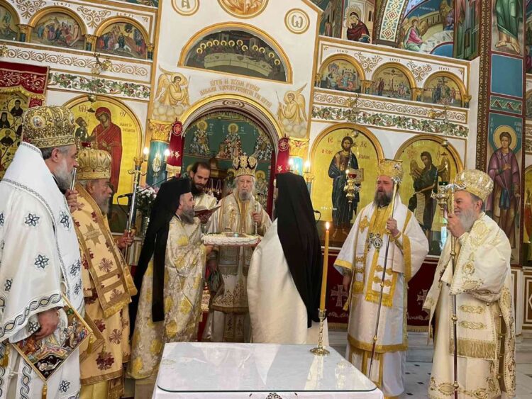 ΠΟΛΥΑΡΧΙΕΡΑΤΙΚΗ Η ΠΑΝΗΓΥΡΙΣ ΤΗΣ ΣΥΝΑΞΕΩΝ ΤΩΝ ΕΥΒΟΕΩΝ ΑΓΙΩΝ ΣΤΗ ΧΑΛΚΙΔΑ