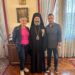Ο Δημήτρης Μπάσης επισκέφθηκε τον Αρχιεπίσκοπο Αυστραλίας Μακάριο