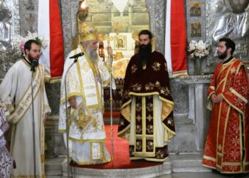Χειροτονία Ιερομονάχου στο Ιερό Προσκύνημα Παναγίας Εκατονταπυλιανής Πάρου
