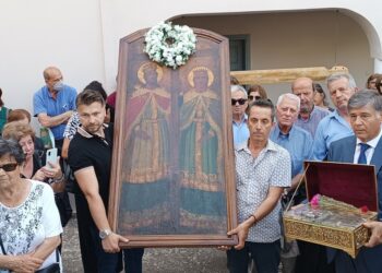 Πανηγύρισε η Ιερά Μονή Αγίων Κων/νου και Ελένης Καλαμάτας