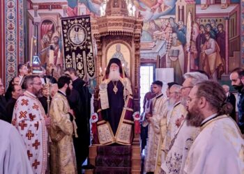 Εορτάστηκε η Ανακομιδή των Λειψάνων του Αγίου Νικολάου – Συναυλία Βυζαντινής Μουσικής στον Αλμυρό