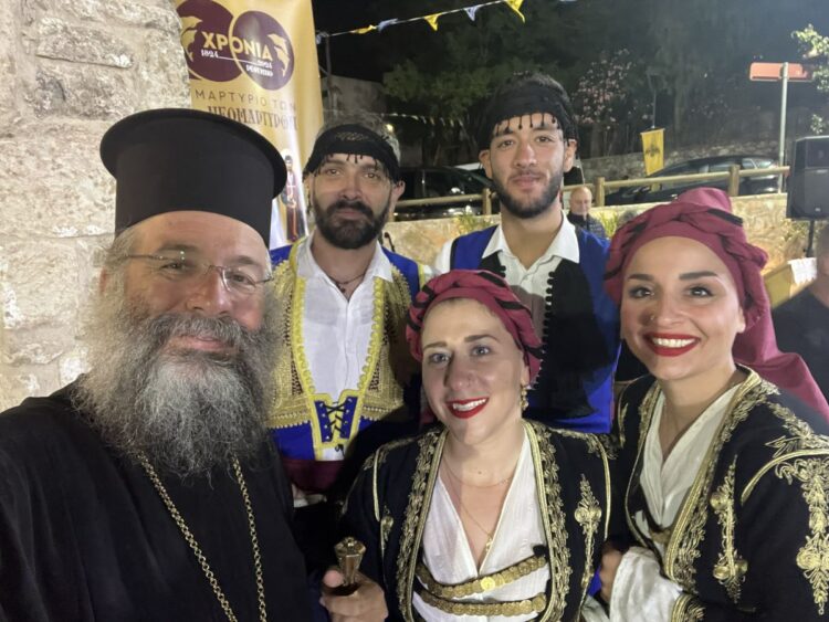 ΕΠΕΤΕΙΑΚΗ ΕΚΔΗΛΩΣΗ ΓΙΑ ΤΟΥΣ ΑΓΙΟΥΣ ΤΕΣΣΕΡΕΙΣ ΜΑΡΤΥΡΕΣ ΚΑΙ ΤΗΝ ΕΠΕΤΕΙΟ ΑΛΩΣΕΩΣ ΤΗΣ ΠΟΛΕΩΣ ΣΤΗΝ ΠΑΝΑΓΙΑ ΤΩΝ ΜΥΡΙΟΚΕΦΑΛΩΝ