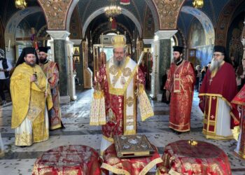 Ο Εσπερινός της Αγάπης στον Μητροπολιτικό Ναό του Αγίου Αχιλλίου Λαρίσης