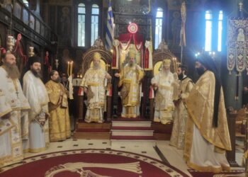 Ο λαμπρός εορτασμός του Αγίου Αχιλλίου στα Γρεβενά