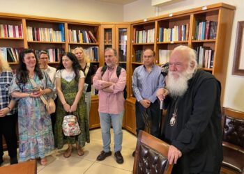 Επίσκεψη φοιτητών του Τμήματος Θεολογίας του ΕΚΠΑ στις ποιμαντικές δομές και στα ιδρύματα της Αρχιεπισκοπής