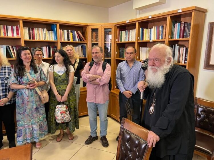 Επίσκεψη φοιτητών του Τμήματος Θεολογίας του ΕΚΠΑ στις ποιμαντικές δομές και στα ιδρύματα της Αρχιεπισκοπής