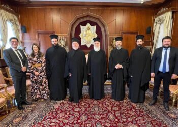 Πρώτη Συνάντηση της Νεοσυσταθείσας Μικτής Επιτροπής επί του Κοινωνικού Προβλήματος της Εμπορίας Ανθρώπων (Ηuman Τrafficking), μεταξύ του Οικ. Πατριαρχείου και της Εκκλησίας της Ελλάδος