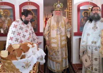 Εορτάστηκε η Ανακομιδή των Λειψάνων του Αγίου Νικολάου στο μικρό νησί των Αντικυθήρων