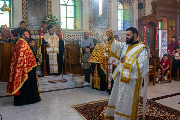 Ο εσπερινός του Αγίου Γεωργίου στην Ιερά Μητρόπολη Μεσσηνίας