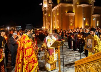 Η Ανάσταση του Χριστού στον Μητροπολιτικό Ιερό Ναό της Καλαμάτας