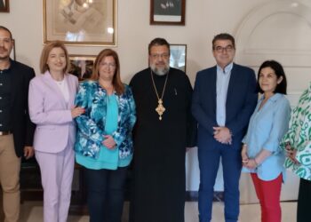 Στον Μητροπολίτη Μεσσηνίας η υποψήφια Ευρωβουλευτής Λυδία-Αντωνία Τρακατέλλη