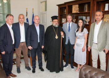 Τον Μητροπολίτη Μεσσηνίας τίμησε η Ένωση Αξιωματικών Πυροσβεστικού Σώματος