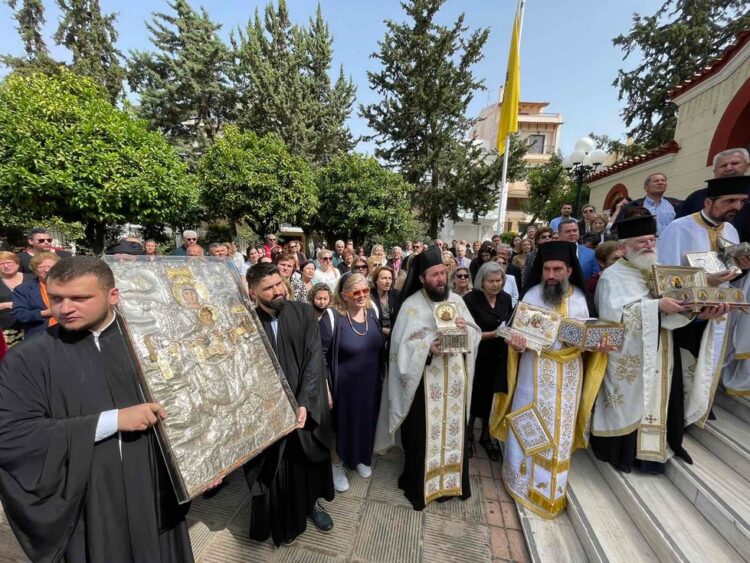 Εορτή Συνάξεως Ιεράς Εικόνος Παναγίας Διασωζούσης και πάντων των Μικρασιατών Αγίων στη Ν. Ιωνία