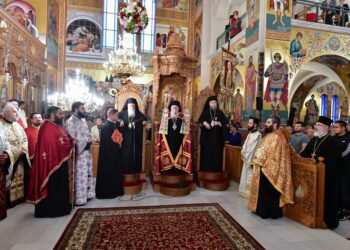 Πολυαρχιερατικός Εσπερινός επί τη μνήμη του συμπολιούχου και αγρύπνου φρουρού της Εκκλησίας των Σερρών Αγ. Νικήτα