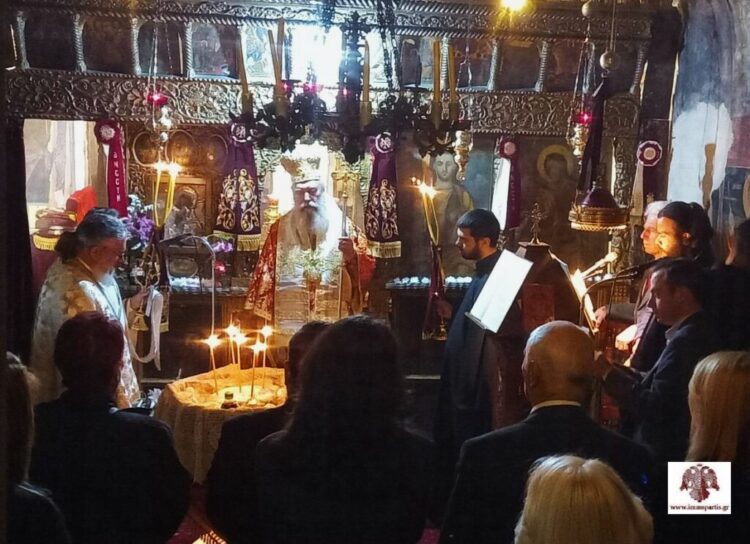 Σε κατανυκτικό κλίμα η πανήγυρη στην Ι.Μ. Ζωοδόχου Πηγής Καστρίου